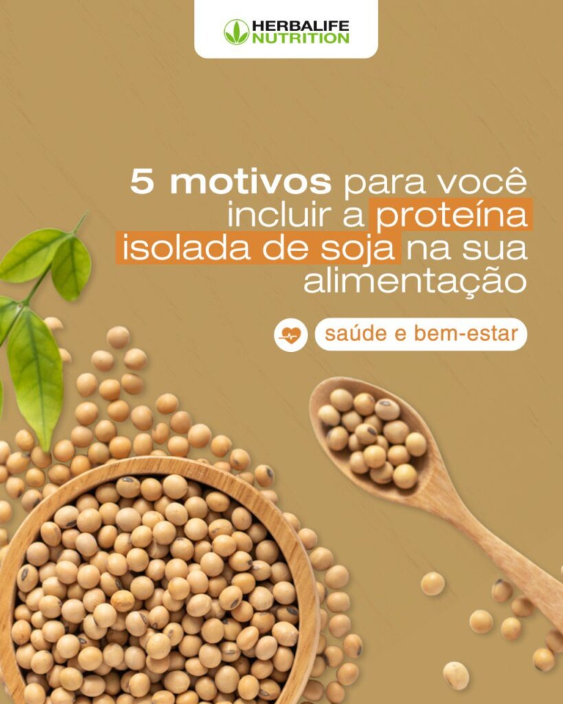 A proteína isolada de soja é um alimento completo, isento de gordura animal e de colesterol. Isso ajuda muito a saúde cardiovascular.